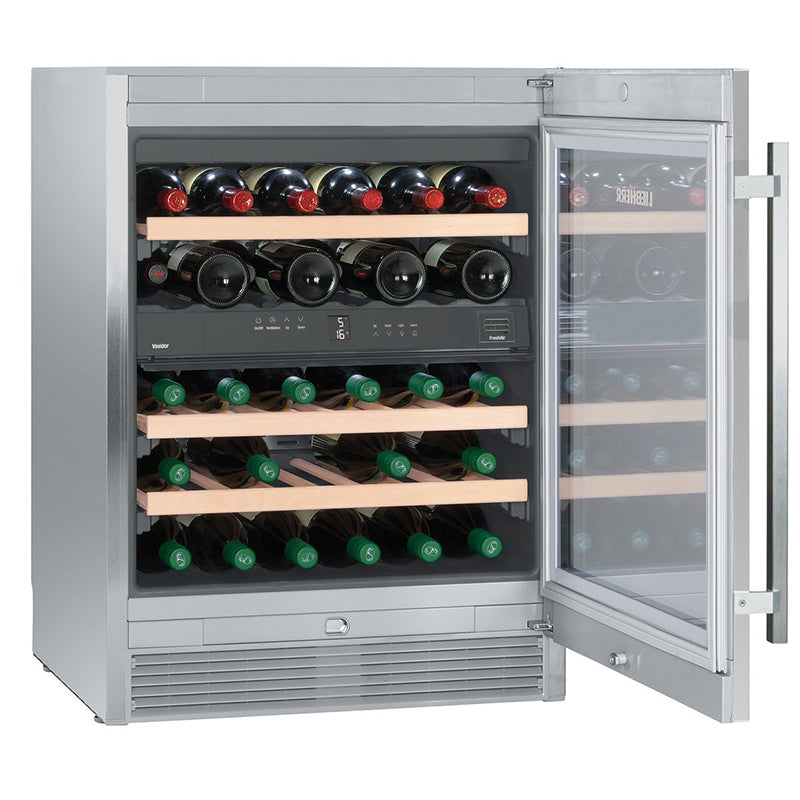 LIEBHERR WTES1672 VINIDOR B ENERGY STEEL WINE COOLER