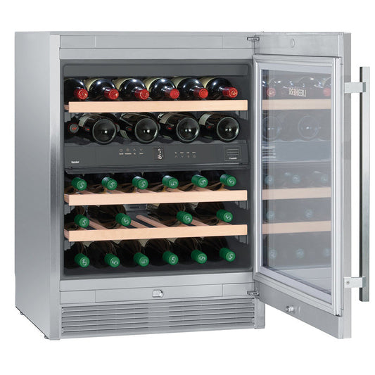 LIEBHERR WTES1672 VINIDOR B ENERGY STEEL WINE COOLER