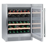 LIEBHERR WTES1672 VINIDOR B ENERGY STEEL WINE COOLER