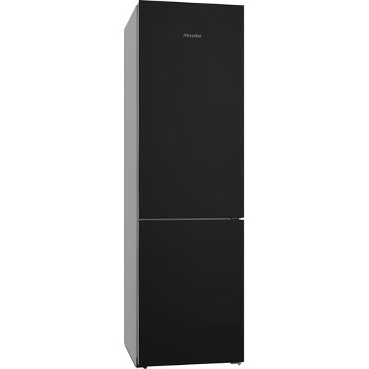 Miele Freestanding 202cm High C Rated 60/40 Fridge Freezer - Black