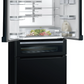 Siemens iQ700 Black Glass French Door Fridge